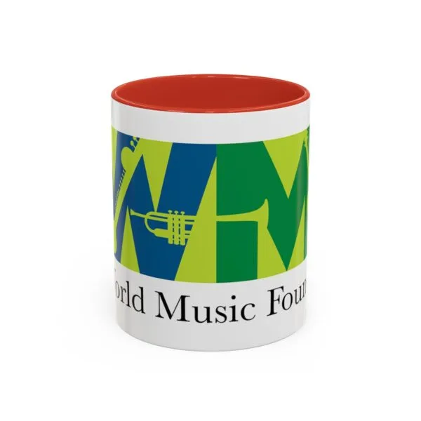 World Music Foundation Accent Coffee Mug - 11oz & 15oz - Image 13