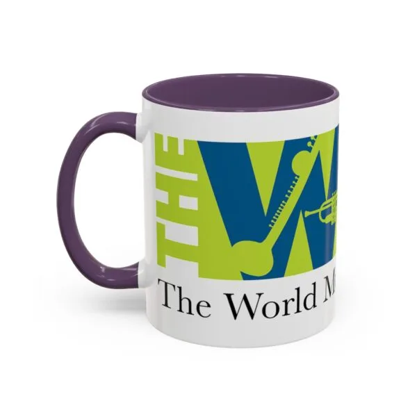World Music Foundation Accent Coffee Mug - 11oz & 15oz - Image 27