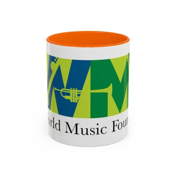World Music Foundation Accent Coffee Mug - 11oz & 15oz - Image 21