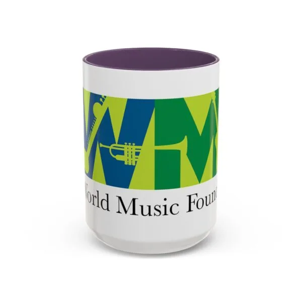 World Music Foundation Accent Coffee Mug - 11oz & 15oz - Image 57
