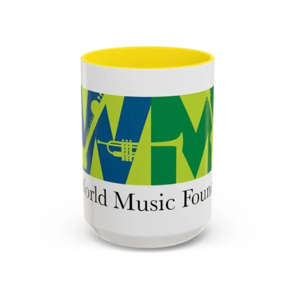 World Music Foundation Accent Coffee Mug - 11oz & 15oz - Image 61