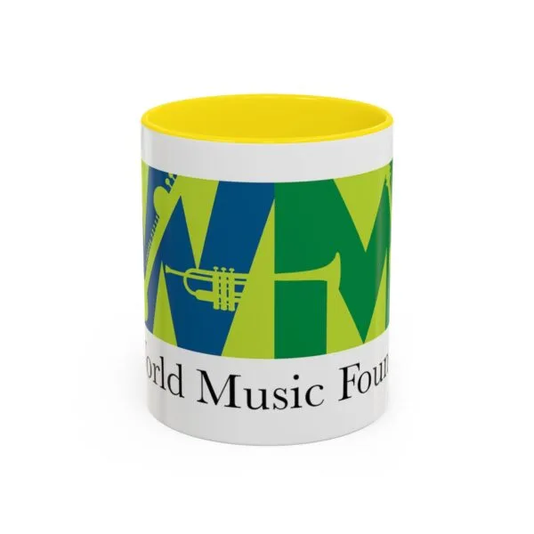 World Music Foundation Accent Coffee Mug - 11oz & 15oz - Image 29