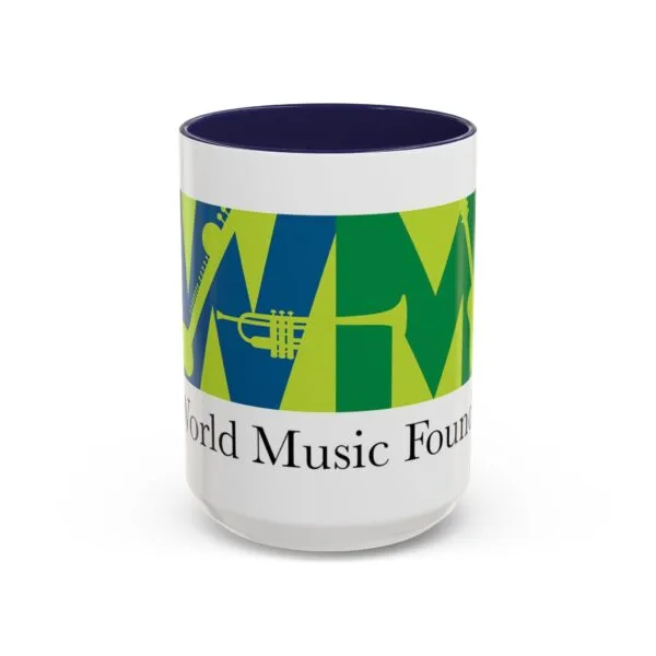 World Music Foundation Accent Coffee Mug - 11oz & 15oz - Image 37