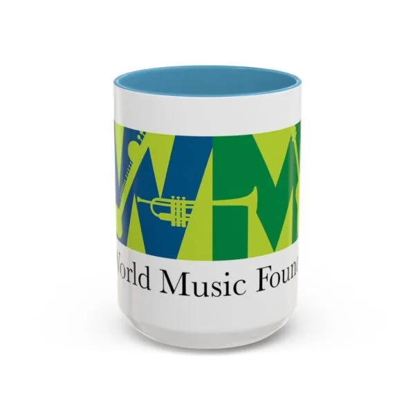World Music Foundation Accent Coffee Mug - 11oz & 15oz - Image 49