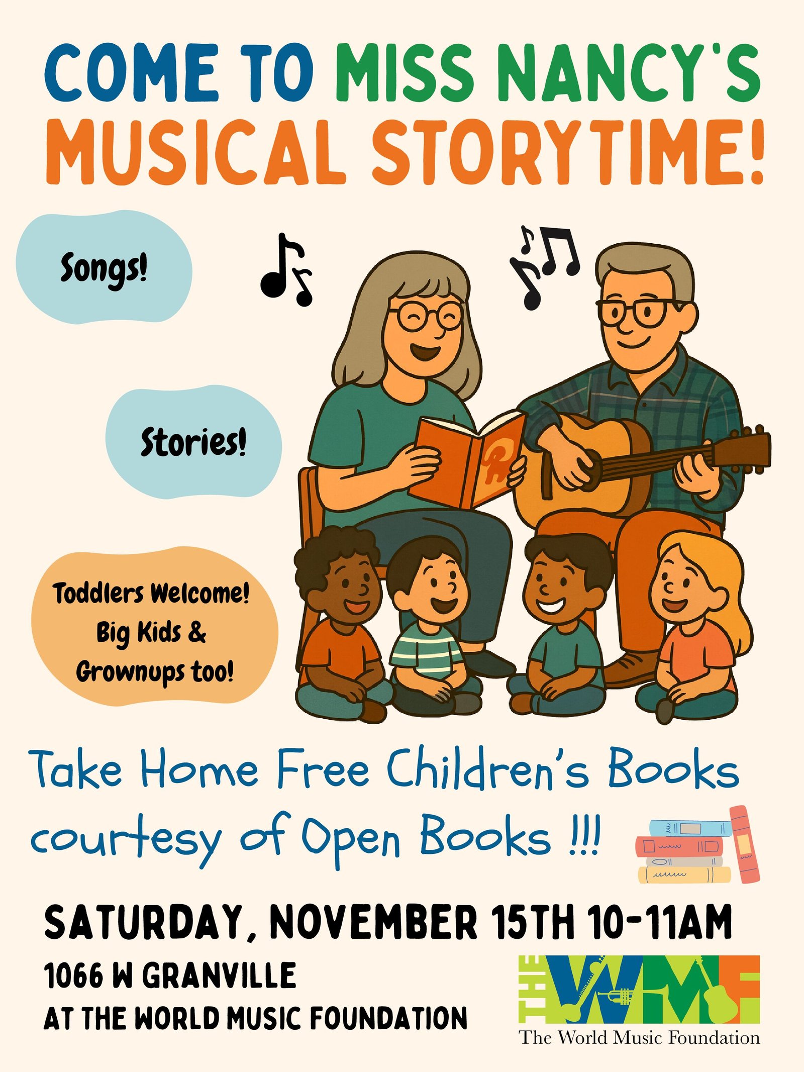 Miss Nancy’s Musical Storytime 10-18-25