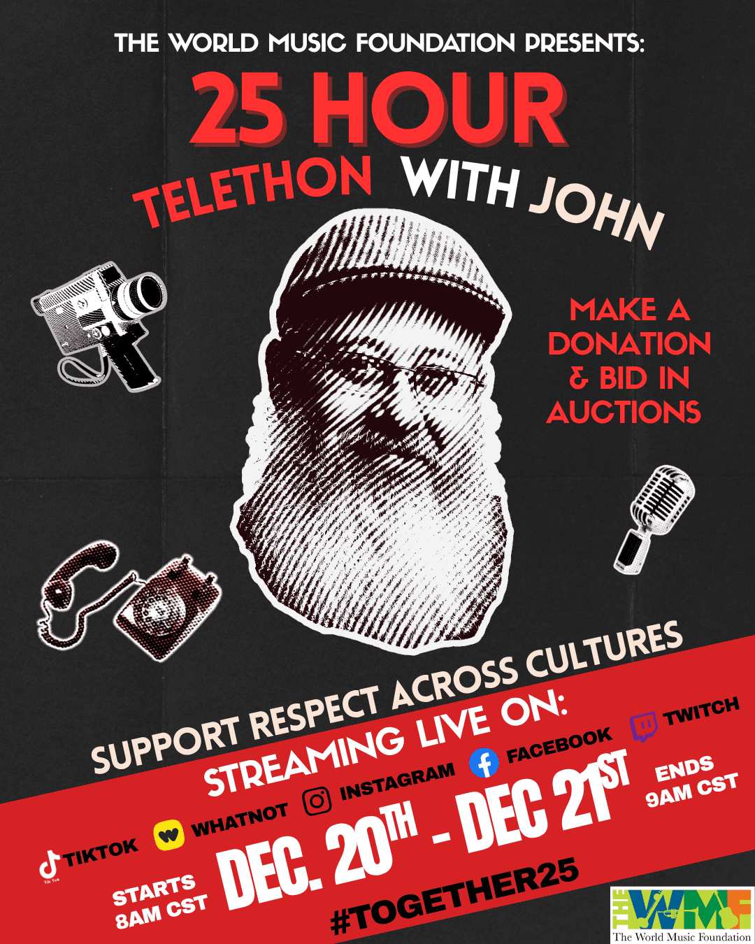 Copy of 25 hour Telethon with John
