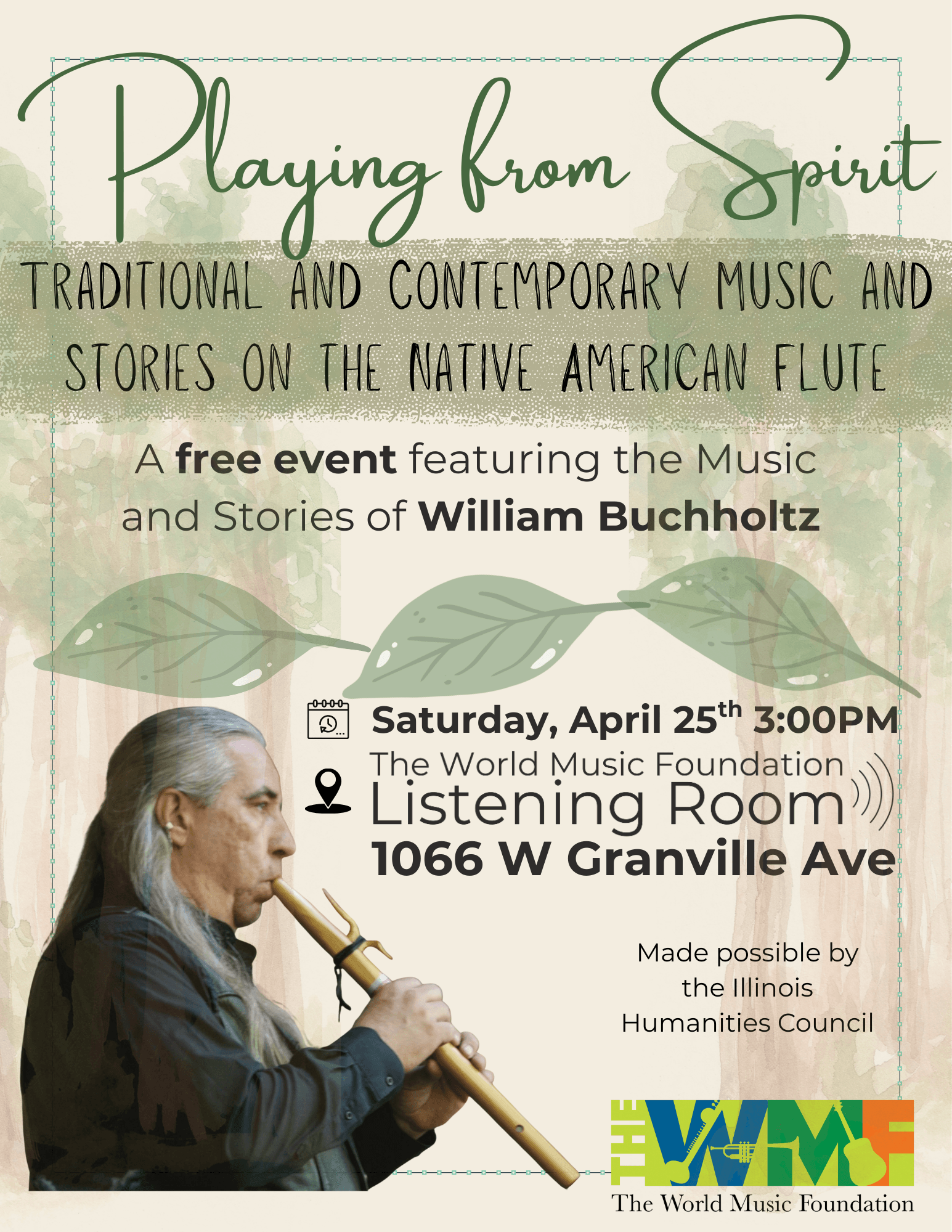 IHC- William Buchholtz -Playing from Spirit