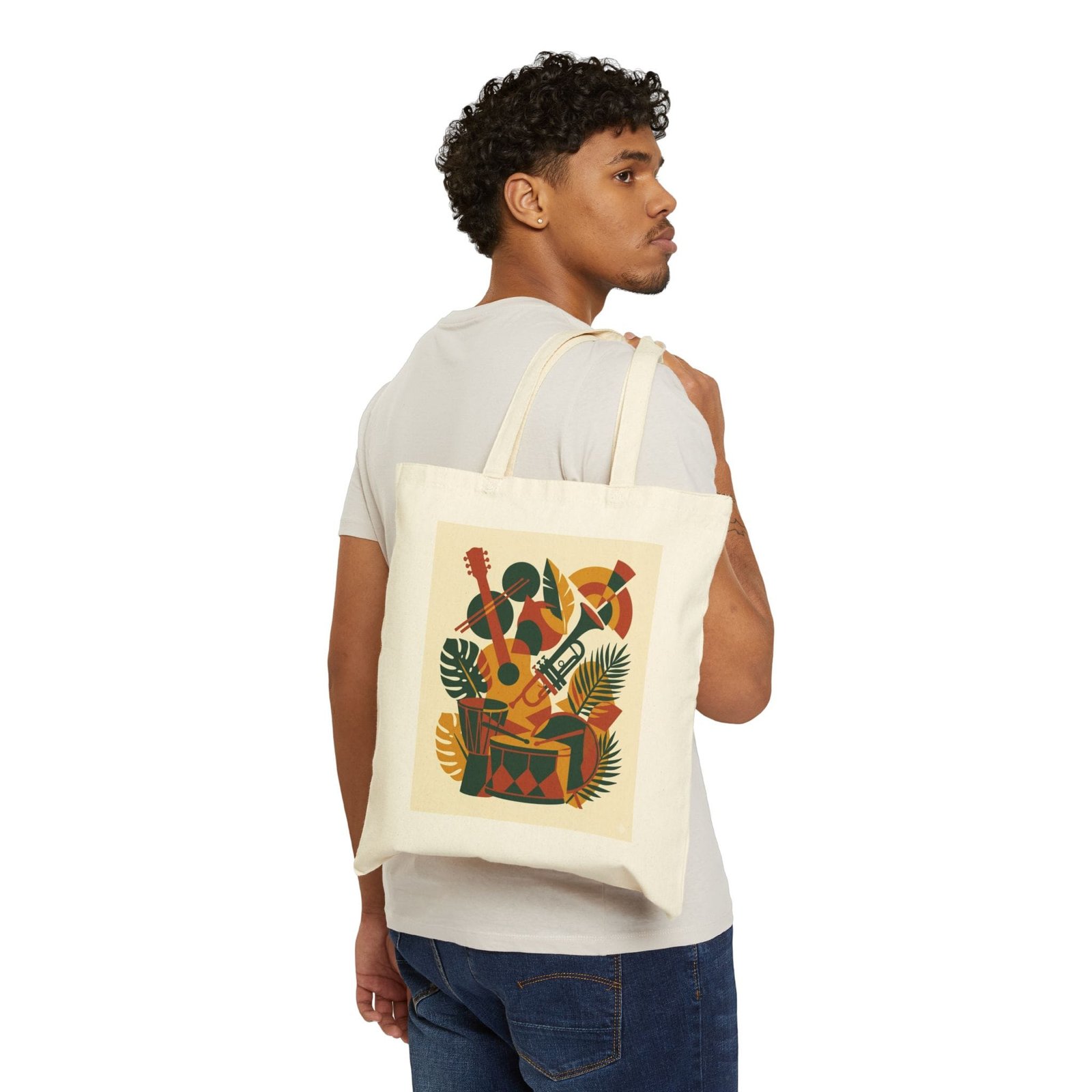 Cotton Canvas Tote Bag - Image 2