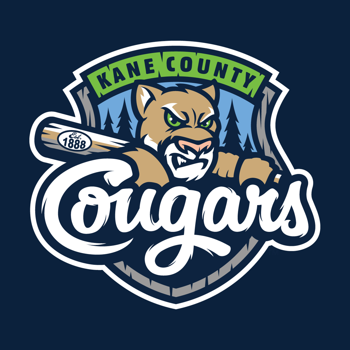 Kane County Cougars logo